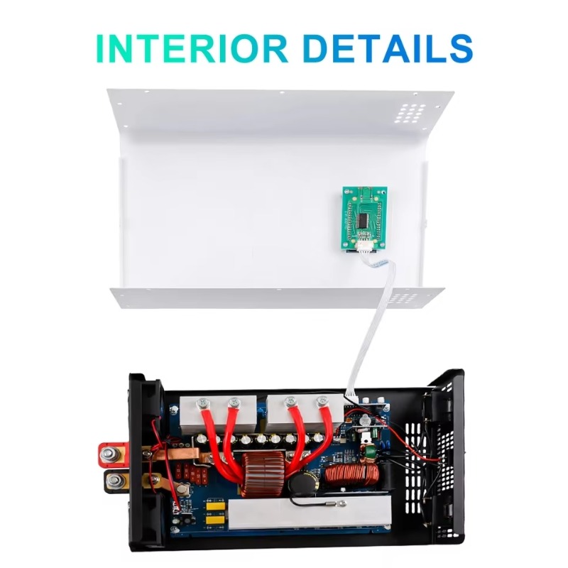 Pure Sine Wave Inverter 5000W- - Pure Sine Wave Inverter 5000W 48V 220V recension och pris