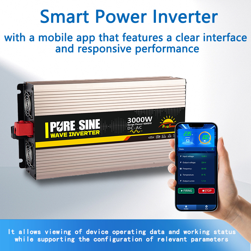 Smart Power Inverters Home/RV/ - Inverter Pure Sine Wave 60Hz 120V 3000W recension och pris
