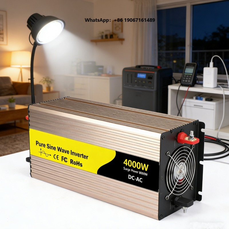 Single Phase Solar Inverter Pu - Pure Sine Wave Inverter 5000W 48V 220V recension och pris