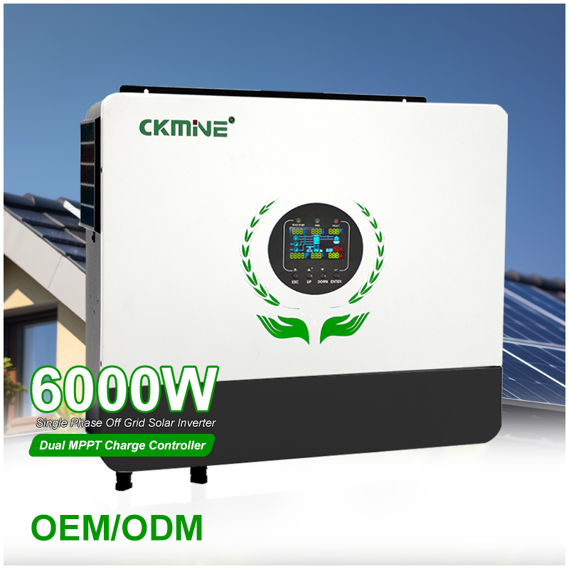 6KW Off Grid Hybrid Input Dual - Off Grid Solar Inverter 48V 6000W recension och pris