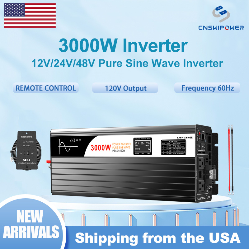 3000W Pure Sine Wave Inverter  - Inverter Pure Sine Wave 60Hz 120V 3000W recension och pris