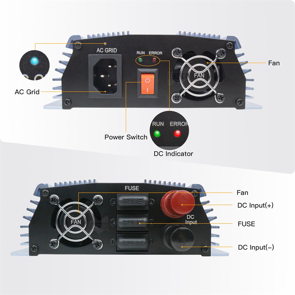 1400W Grid Tie Micro Solar Inv - Micro Inverter 1400W Solar Grid Tie recension och pris